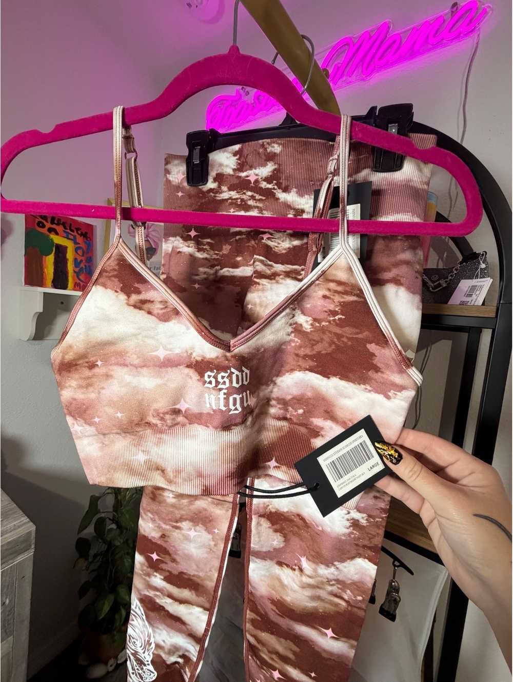 RARE M/L Darc Sport SSDDNFGU Everson Seamless - Large Top, Medium Bottom Set NWT - Picture 5 of 11